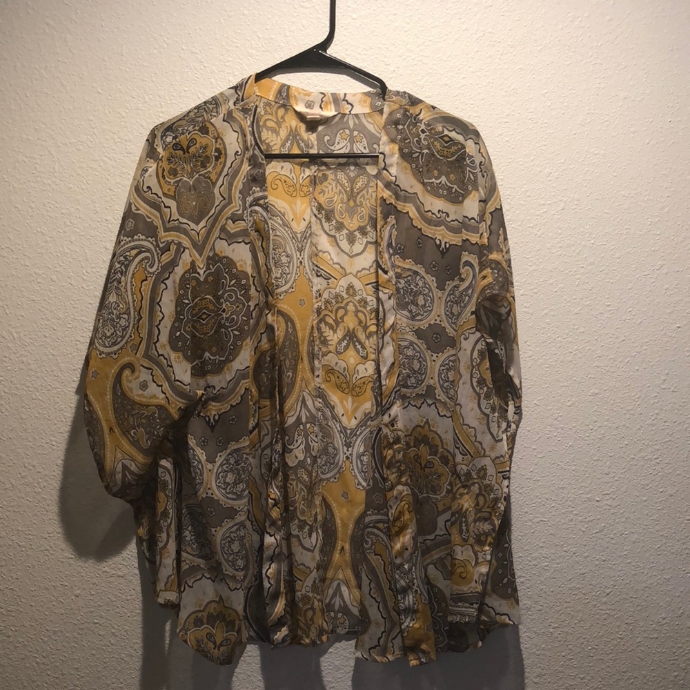 Sun & Shadow kimono from Nordstrom’s.